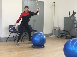 Drummercise brings fun to physical activity in Salford