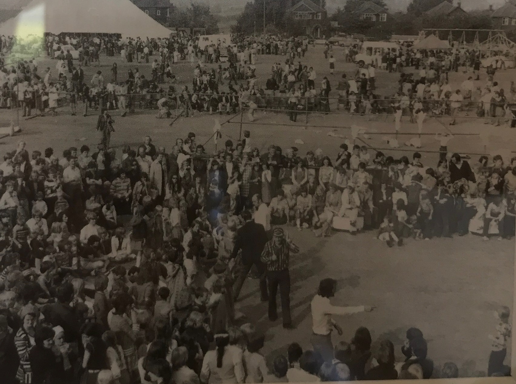 Keith at a cricket game in1976