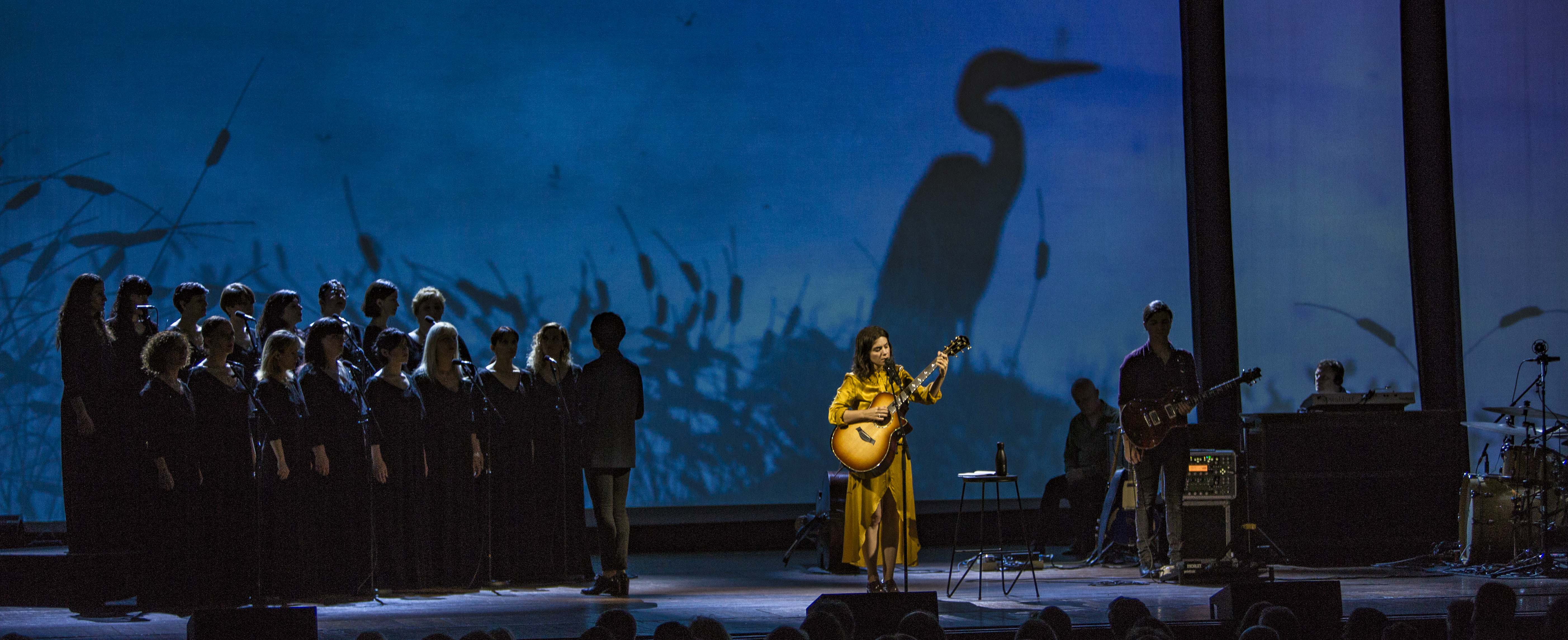 Katie Melua performs at Salford The Lowry Manchester Winter Tour 2018