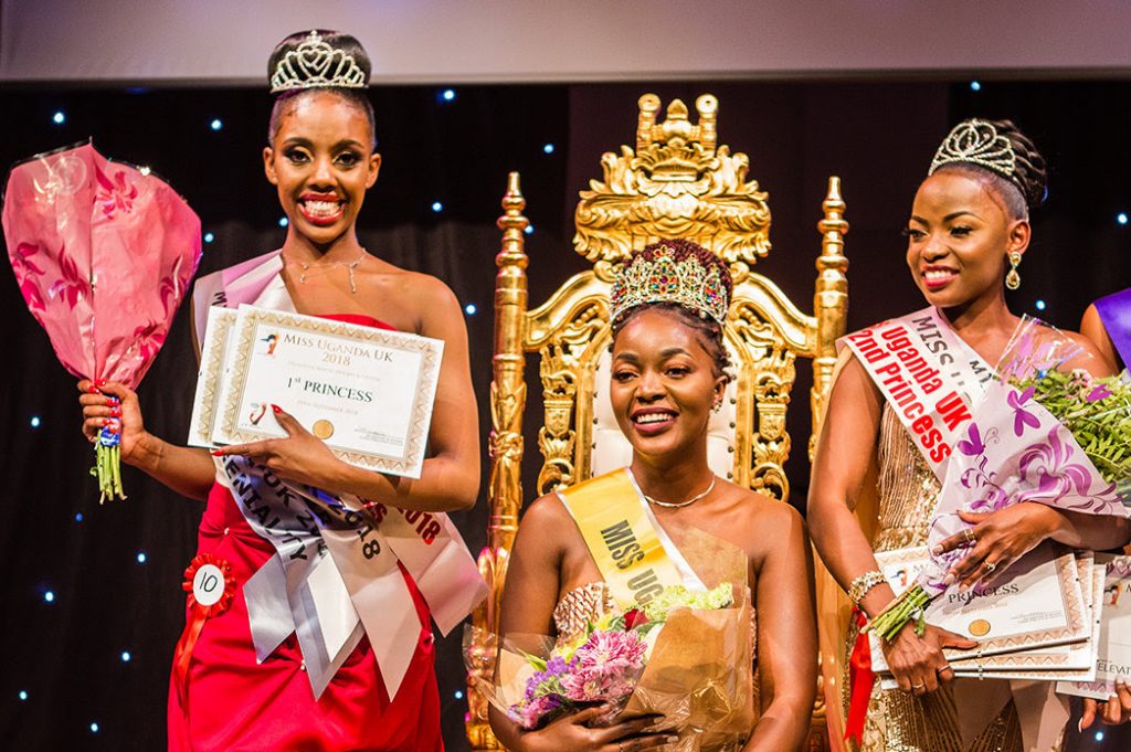 Winners of Miss Uganda UK 2018/19