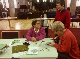 St Andrew’s Church in Eccles welcomes over-50s for weekly arts and crafts