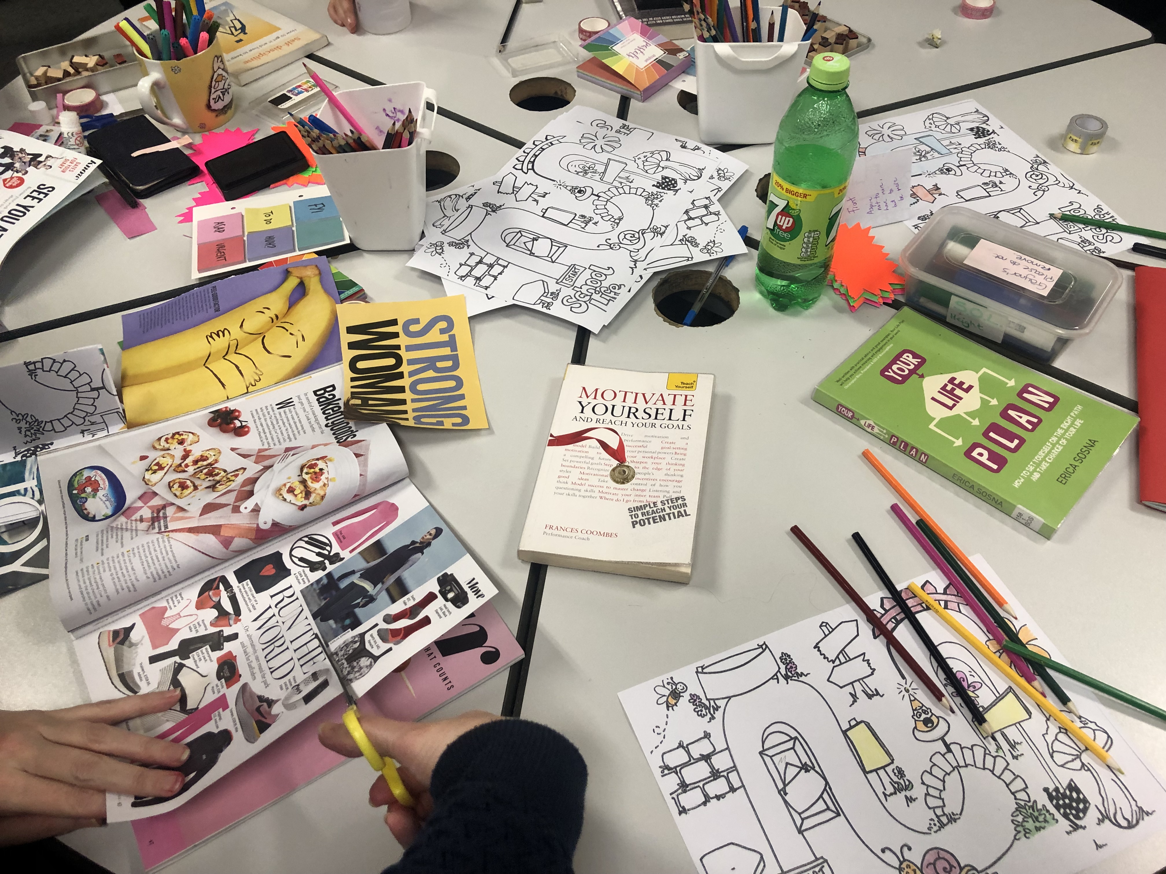 salford careers for young women zine making