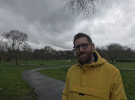 “There’s something worth writing about here” – meet Peel Park’s resident writer
