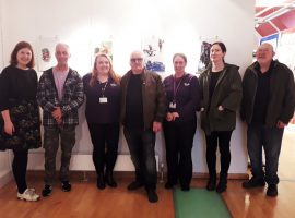 Stroke survivors display powerful artwork at the Peoples Gallery