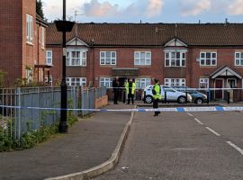 Officers at the scene (Credit: David King)