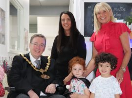 Ceremonial Mayor pays visit to Salford nursery