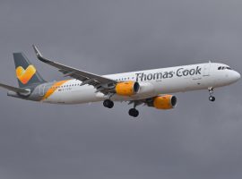 A Thomas Cook flight