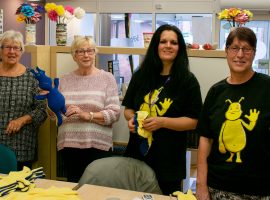 Stitchers and Stuffers event in Salford helps raise children’s awareness of dementia