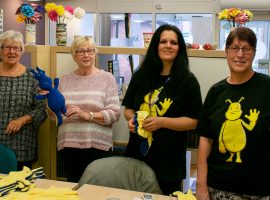 Stitchers and Stuffers event in Salford helps raise children's awareness of dementia