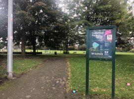 Cadishead Park. Photograph taken by Lily Harris.