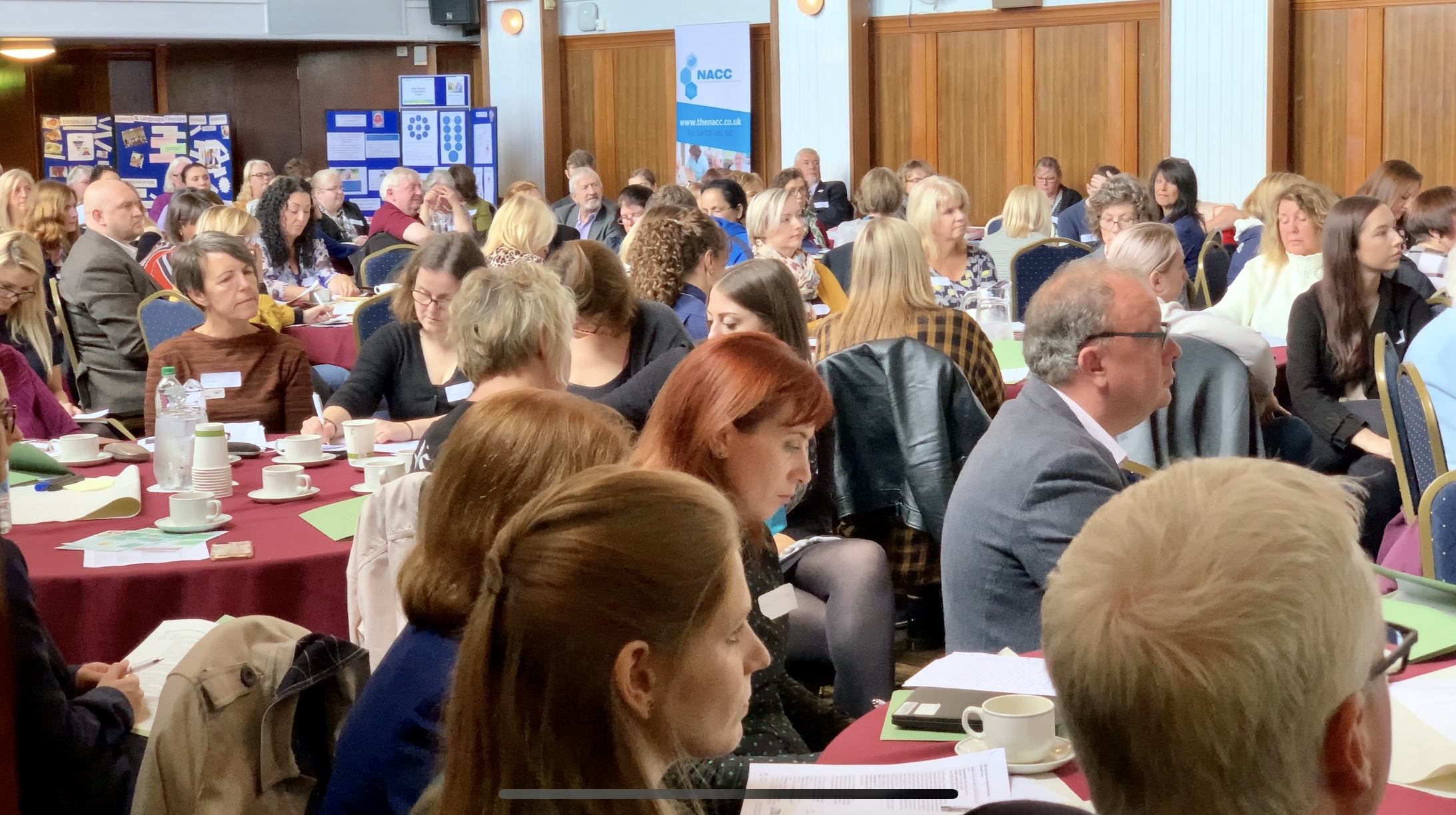 Visitors attending the conference at Bury Town Hall