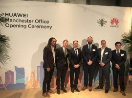 Huawei announce the opening of their new offices in MediaCityUK