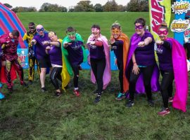 Salford charity tackles obstacle course for cancer research