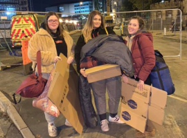 From left to right: Ella Hamlet, Megan House and Frances Teasdale. Image credit: Ella hamlet.