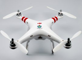 A typical drone that the public purchase. Image credit: Clément Bucco-Lechat