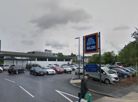 The ALDI supermarket in Swinton, where Janet and her client were shopping.