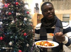 FoodCycle in Salford provides free meal for the community. Copyright Abdul Shikhmous