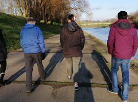 Peel Park rangers walk. Photo credit: Lewis Atherton