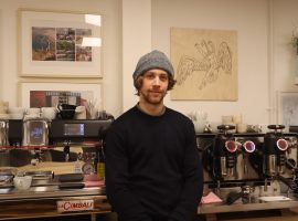 Josh Wilson, latte artist | copyright: Rebecca Schott