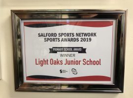 Salford Sports award. Credit: Eoin Togher