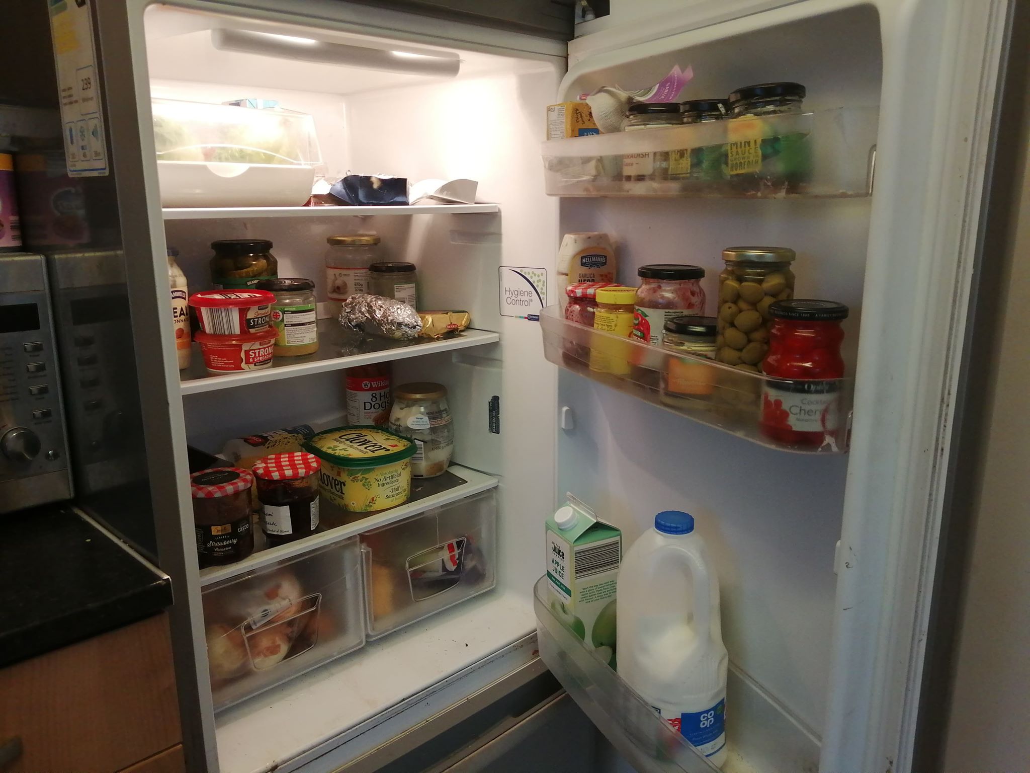 Fridge of food Image Credit: Beckie Bold