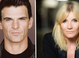 Tristan Gemmill and Michelle Collins. Image credits: The Lowry