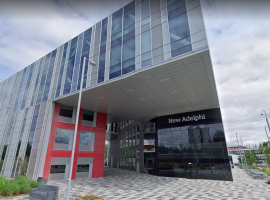 new adelphi from google maps