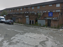 Google Maps image, Mocha Parade fly-tipping hot spot