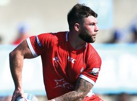 Picture by Vaughn Ridley/SWpix.com - 22/09/2019 - Rugby League - Betfred Championship Playoffs - Toronto Wolfpack v Toulouse Olympique - Lamport Stadium, Toronto, Canada - Andy Ackers of Toronto Wolfpack.