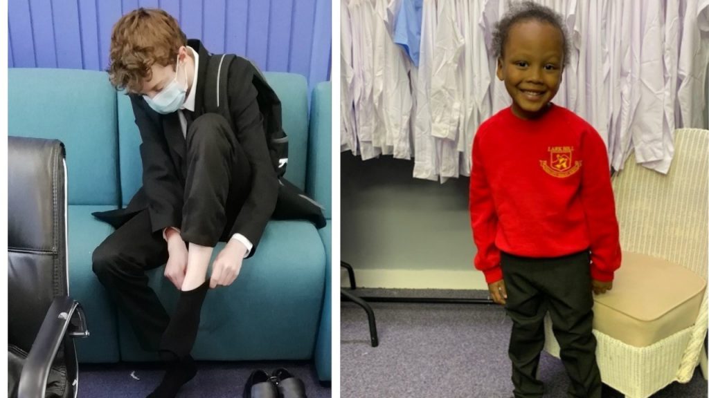 Salford charity uniform recycling