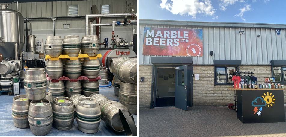 Marble Beer taproom