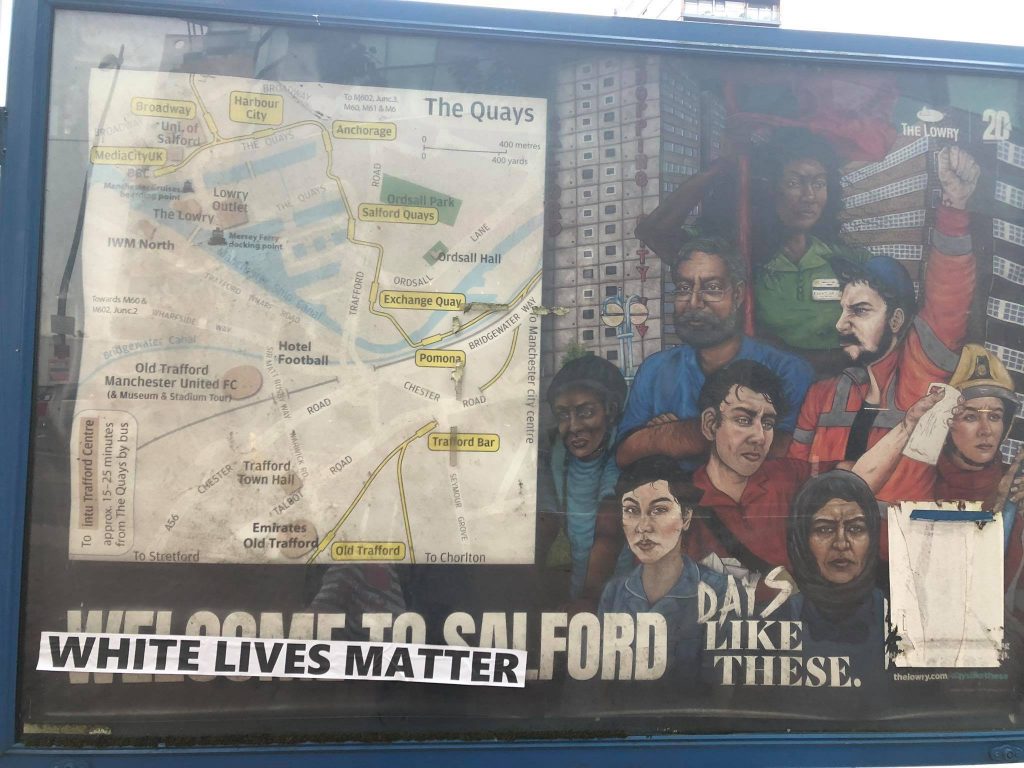 Salford White Lives Matter