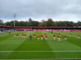 Salford Players warming up
Credit: Sanny Rudravajhala