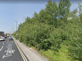 Trafford Park Rd. Image credit: Google Maps