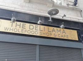 Deli Lama's new sign. Image acquired from Deli lama's Facebook page. Permission to use