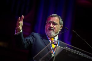 Former Chief Rabbi Lord Sacks Salford