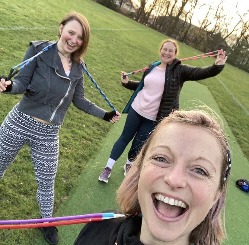 Jump Rope Practice. Photo credit Helen Crossley, permission to use.