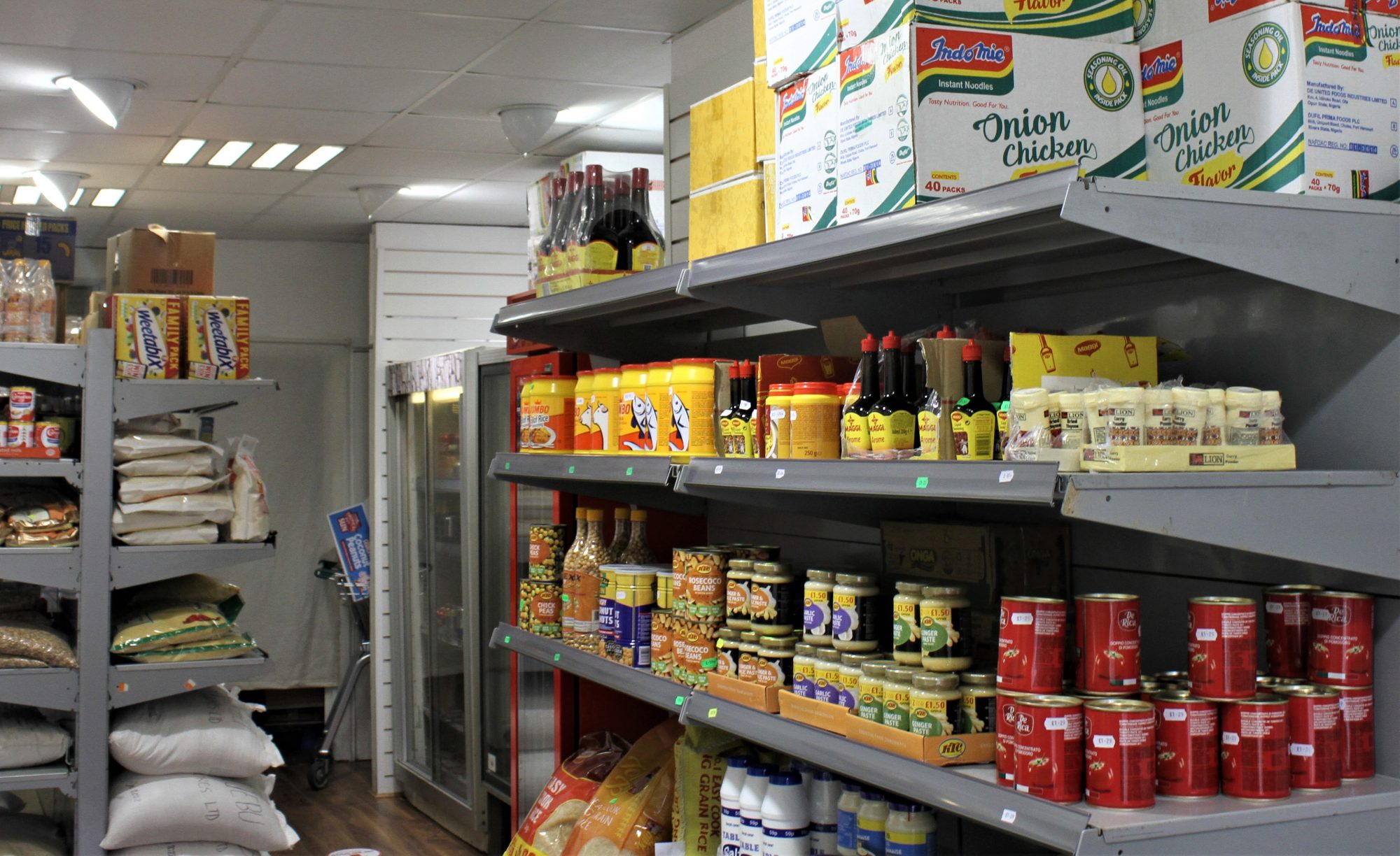 Busketi B Afro Caribbean Superstore. Copyright: Natacha Pires @ Salford Now