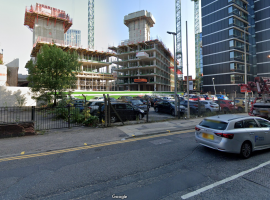 The surface car park in Chapel Street, where the new Maldron Hotel would be built. Google Maps