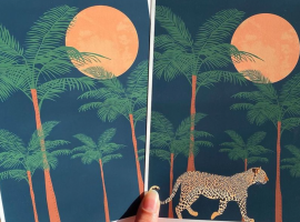 The Print Store "Leopard Print Art" - Credit: @theprintstoremcr and Emma Blackett