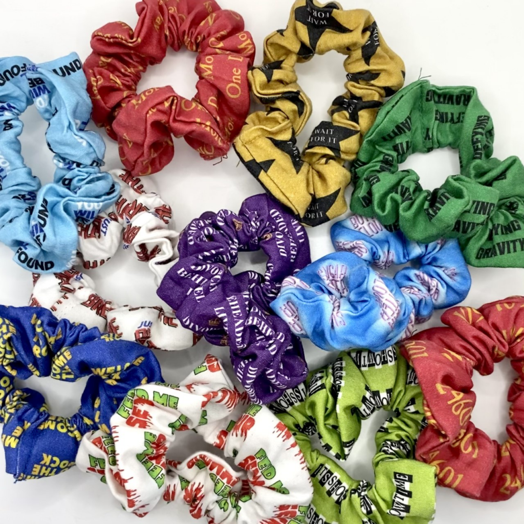 Charity scrunchies