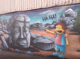 “It all just spiralled in my head and I thought… I need to get that out” – The man behind the Donald Trump x Simpsons Mural in Salford