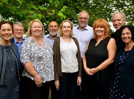 Picture of some of the staff and directors across the 8 GM Credit Unions (Salford CEO on far left)
Image Credit: Salford Credit Union