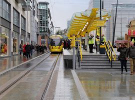 David Dixon / New Metrolink Stop at Exchange Square