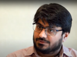 Dr Athar Azis - screenshot from a salford uni video so copyright free