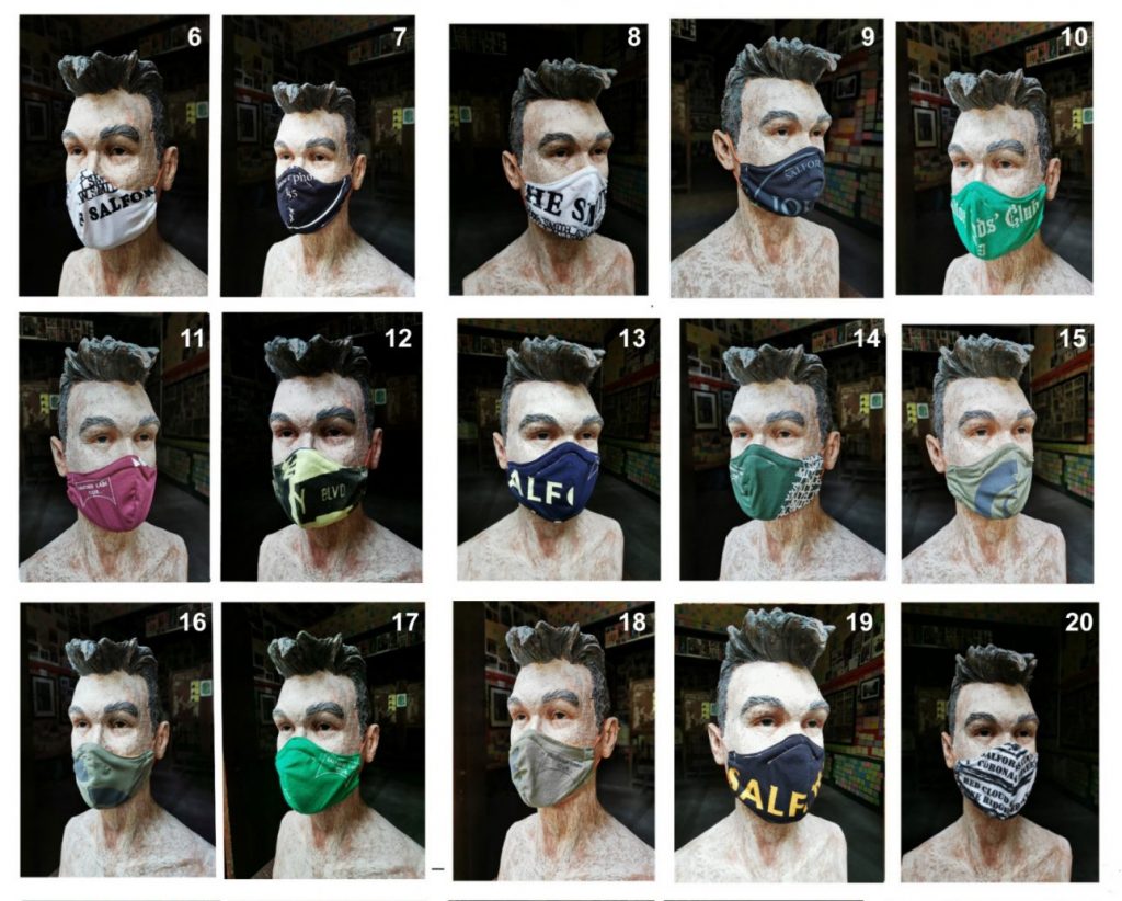 Smiths masks Salford Lads Club