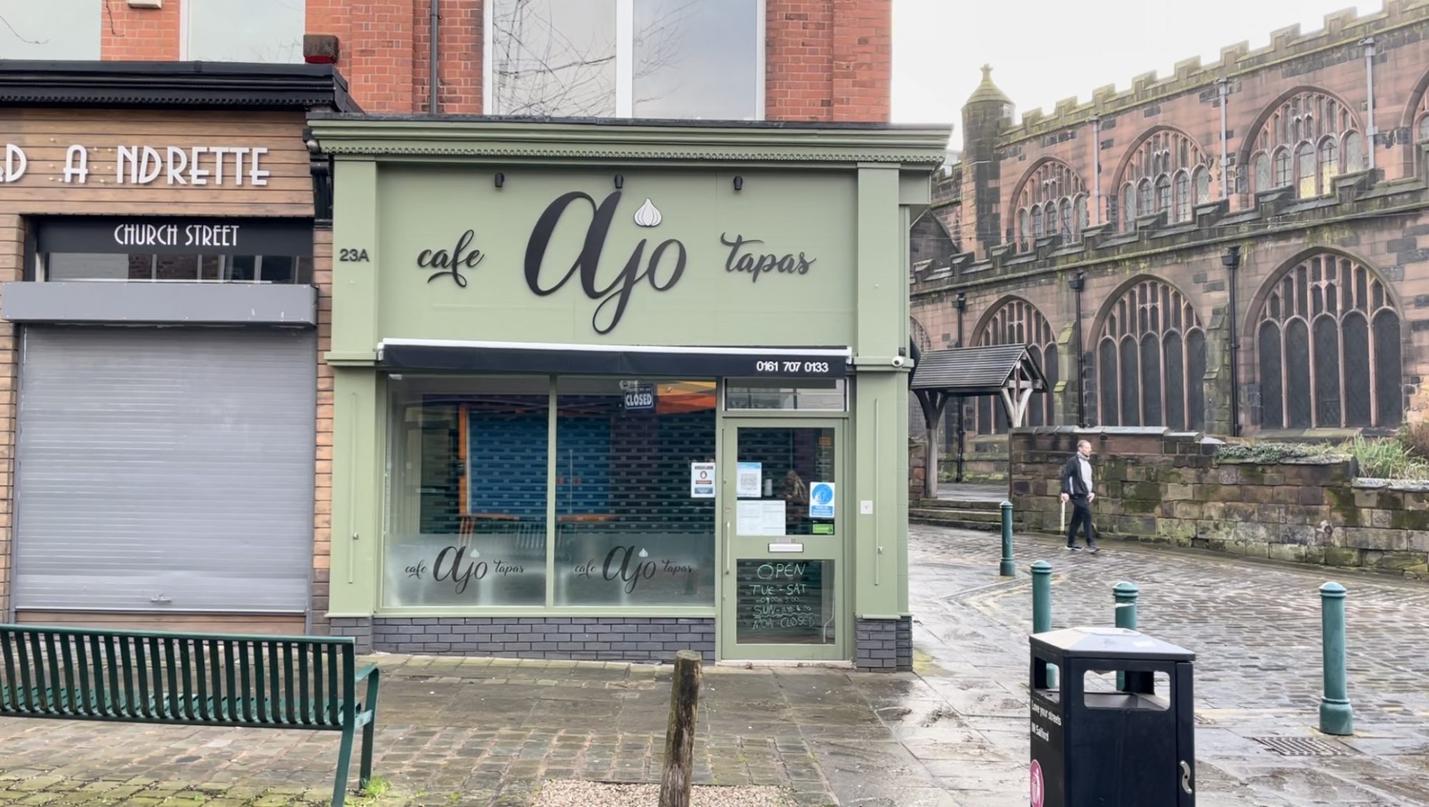 Eccles tapas cafe is under new management for the eighth time in eleven