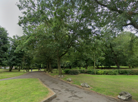 Buille Hill Park in Salford.  Copyright: Google maps