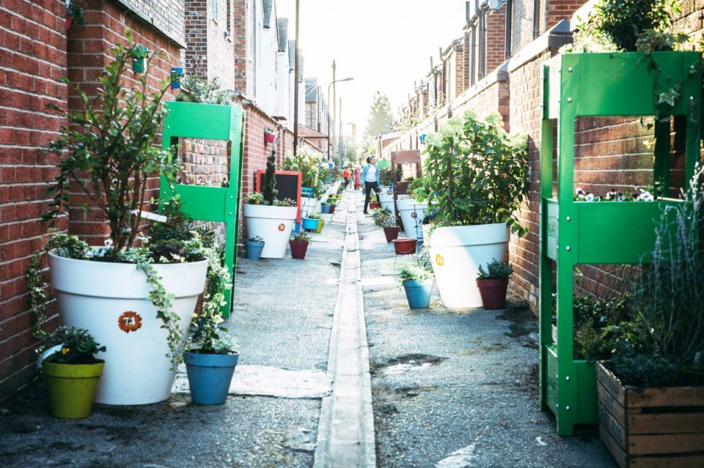 trafford eco-street parklet