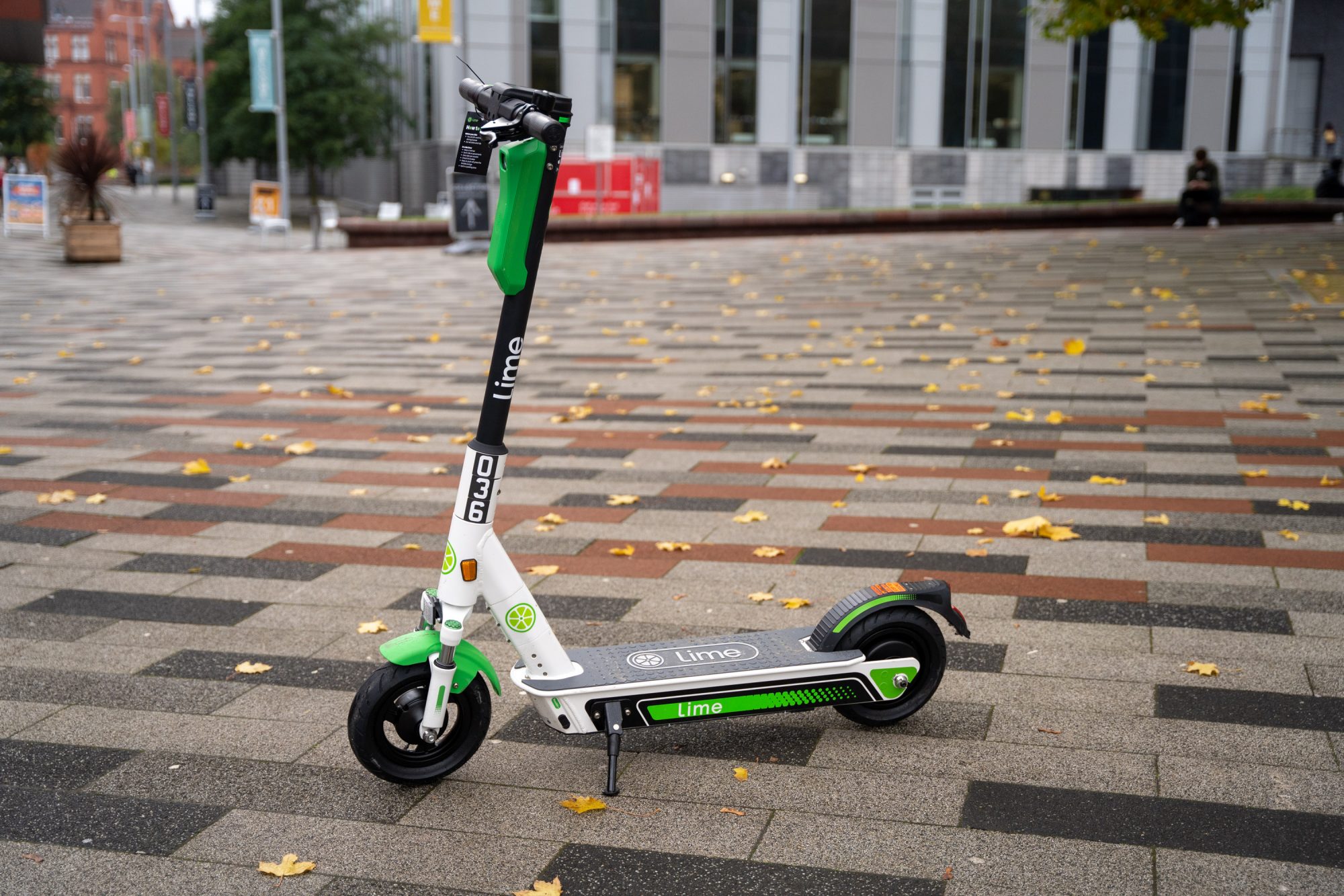 salford e-scooter on campus